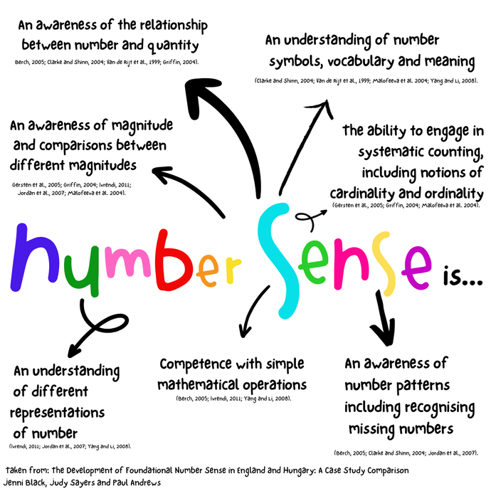 What no-one is really telling you about NUMBER SENSE