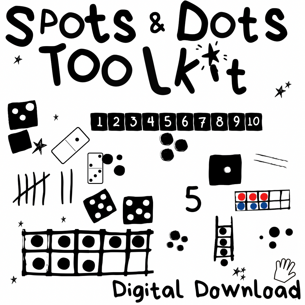 Fluency with Numbers: Spots and Dots Subitising Toolkit – Build Early Maths Confidence & Number Recognition